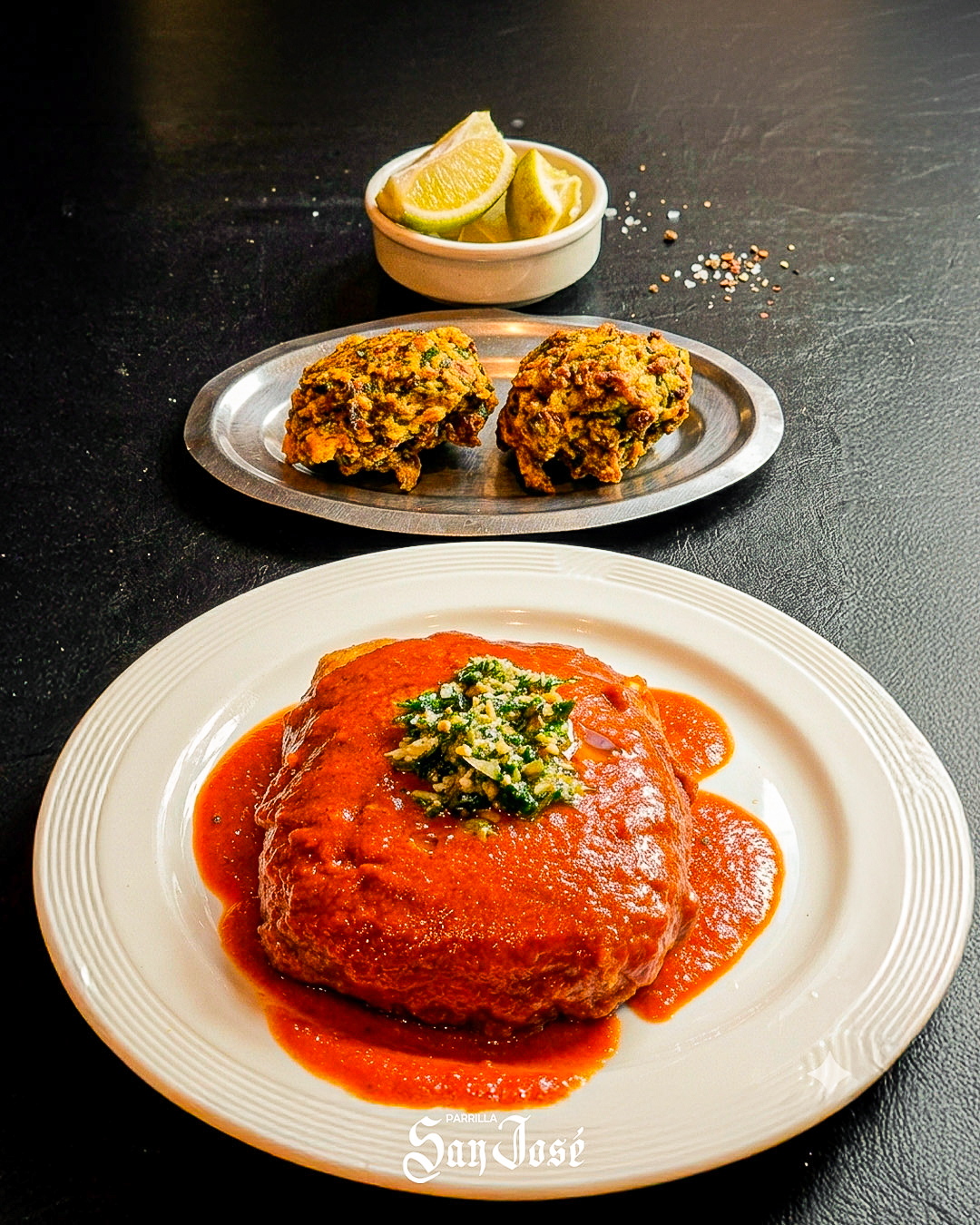 Ossobuco a la cacerola con su salsa
